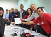 Pauta específica de reivindicações é entregue ao Bradesco Pauta específica de reivindicações é entregue ao Bradesco