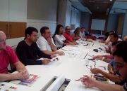 Dirigentes sindicais apresentam problemas do Agir à direção do Itaú Dirigentes sindicais apresentam problemas do Agir à direção do Itaú