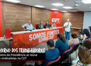 Ministro da Previdência visita a CUT nesta segunda-feira Ministro da Previdência visita a CUT nesta segunda-feira