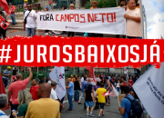 Atos contra juros altos começam em todo o Brasil Atos contra juros altos começam em todo o Brasil