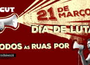 CUT chama todos para atos contra juros altos nesta terça (21) CUT chama todos para atos contra juros altos nesta terça (21)